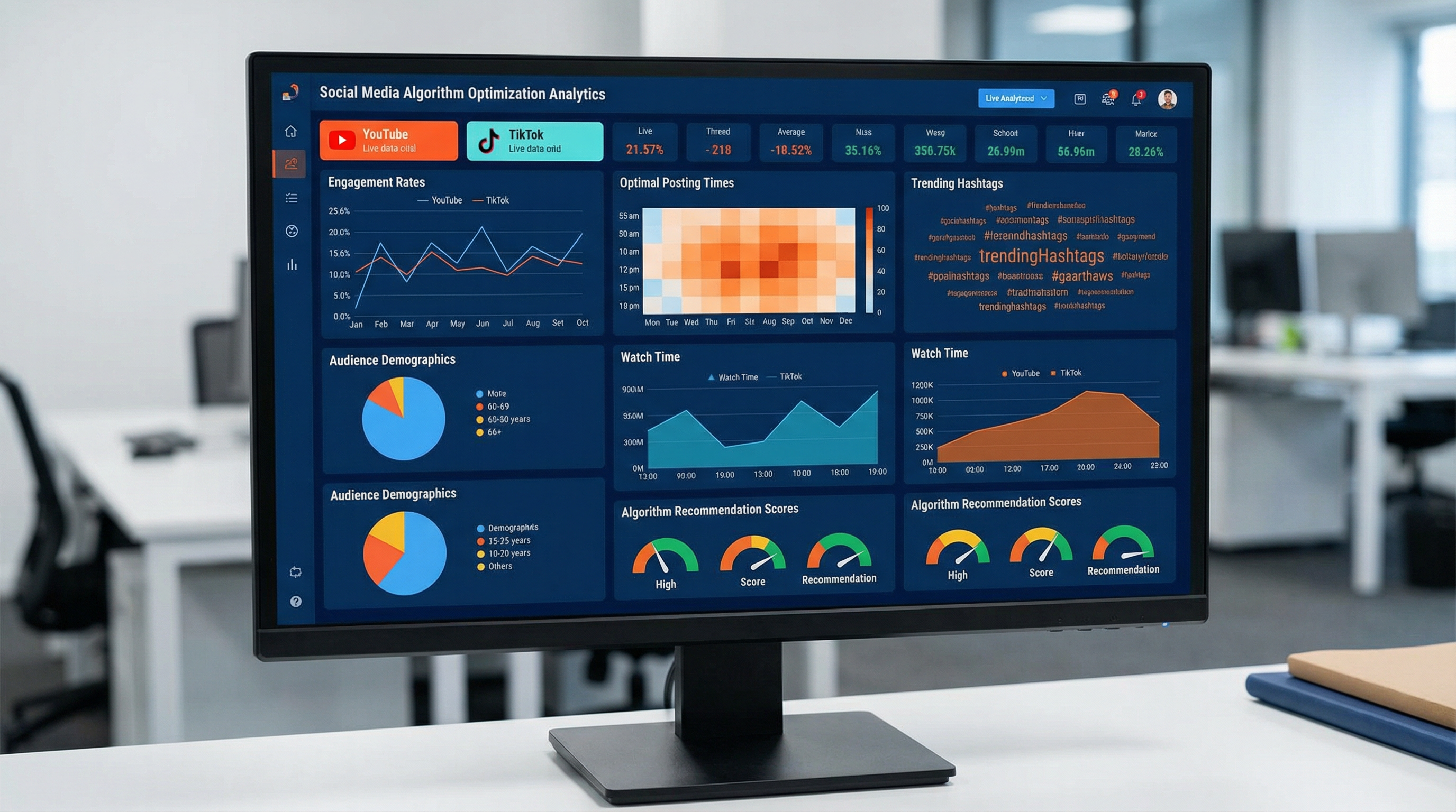 算法优化分析仪表板